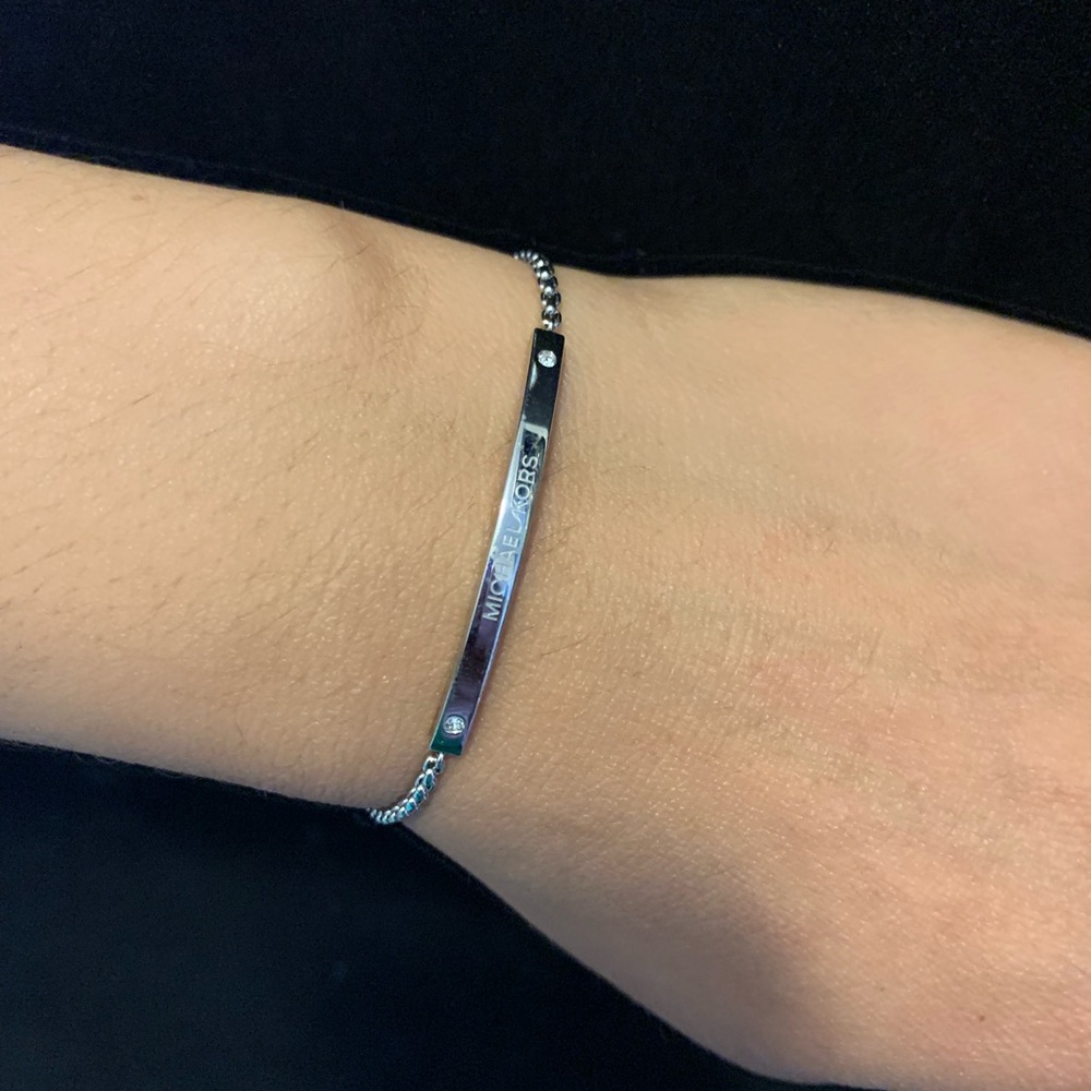 Michael Kors silver color bracelet